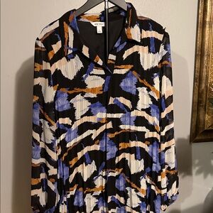 Nine West Multicolor Abstract Dress